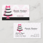 Bakkerij voor coupures visitekaartje (Voorkant / Achterkant)