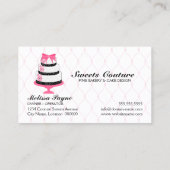 Bakkerij voor coupures visitekaartje (Achterkant)