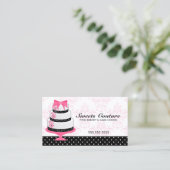 Bakkerij voor coupures visitekaartje (Staand voorkant)