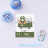 Bakkerij voor de straatbanketbakkersbranche flyer (Enkel)