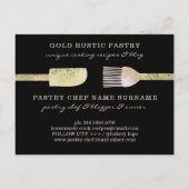 Bakkerij voor gebak bedankt briefkaart (Achterkant)