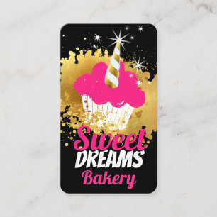Bakkerij voor goudwolken, eenhoornkap visitekaartje