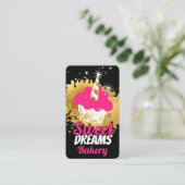 Bakkerij voor goudwolken, eenhoornkap visitekaartje (Staand voorkant)