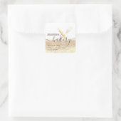 Bakkerij voor rolspellen van glitterij en zogenaam vierkante sticker (Tas)