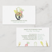 Bakkerij voor Waterverf van de kap Visitekaartje (Voorkant / Achterkant)