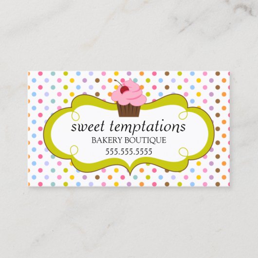 Bakkerij voor whisky visitekaartje (Voorkant)