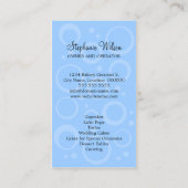 Bakkerij voor whisky visitekaartje (Achterkant)