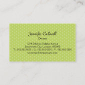 Bakkerij voor whisky visitekaartje (Achterkant)