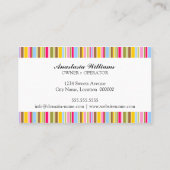 Bakkerij voor whisky visitekaartje (Achterkant)