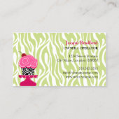 Bakkerij voor Zebra Visitekaartje (Achterkant)