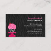 Bakkerij voor Zebra Visitekaartje (Achterkant)