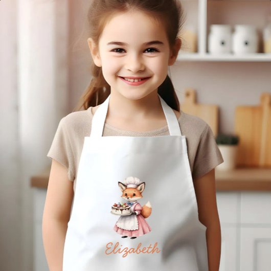 Bakkerij Vos Cute Persoonlijk Kinder Schort