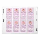 Bakkerij Vrouw Voedselveiligheid Allergie Alert Ba Etiket (Full Sheet)