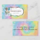 Bakkerij-Waterverf Bakkerij Tie Dye Visitekaartje (Voorkant / Achterkant)