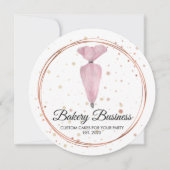 Bakkerij Waterverf Kaart (Voorkant)