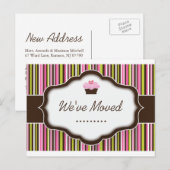 "Bakkerij | We zijn verhuisd" Briefkaart (Voorkant / Achterkant)