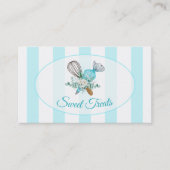 Bakkerij Whisk turkoois Visitekaartje (Voorkant)