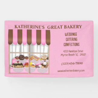 Bakkerij Window Business Spandoek