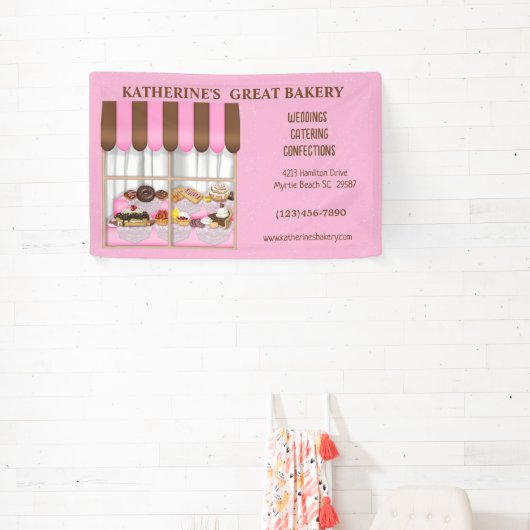 Bakkerij Window Business Spandoek (Insitu)