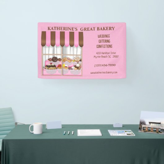 Bakkerij Window Business Spandoek (Beurs)