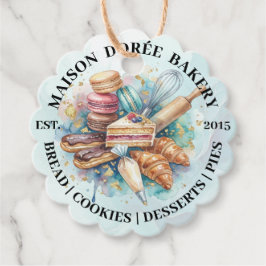 Bakkerij Winkel Banketbakker Dessert Snoepgoed Cak Bedankjes Labels