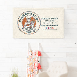Bakkerij Winkel Banketbakker Dessert Snoepgoed Cak Spandoek