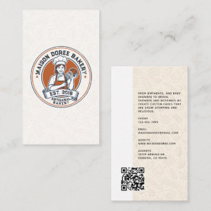 Bakkerij Winkel Banketbakker Dessert Snoepgoed Taa Visitekaartje