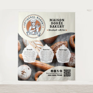 Bakkerij Winkel Banketbakker Dessert Snoepgoed Taa Wandkleed