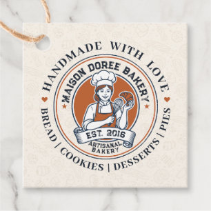 Bakkerij Winkel Banketbakker Dessert Snoepjes Taar Bedankjes Labels