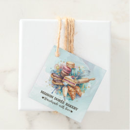 Bakkerij Winkel Banketbakker Dessert Snoepjes Taar Bedankjes Labels