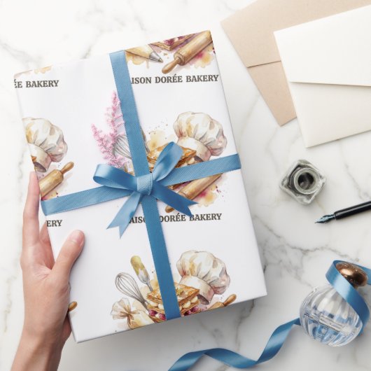 Bakkerij Winkel Banketbakker Dessert Snoepjes Taar Cadeaupapier (Geschenken)