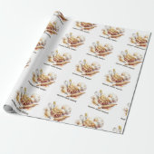 Bakkerij Winkel Banketbakker Dessert Snoepjes Taar Cadeaupapier (Uitgerold)