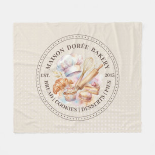 Bakkerij Winkel Banketbakker Dessert Snoepjes Taar Fleece Deken