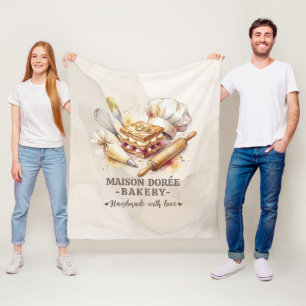 Bakkerij Winkel Banketbakker Dessert Snoepjes Taar Fleece Deken