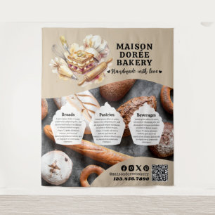Bakkerij Winkel Banketbakker Dessert Snoepjes Taar Wandkleed