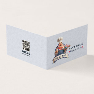 Bakkerij Winkel Banketbakker Dessert Taart Bakker  Visitekaartje