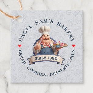 Bakkerij Winkel Banketbakker Dessert Zoetigheden C Bedankjes Labels