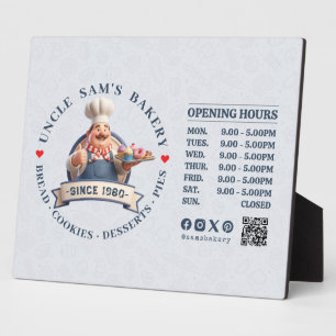 Bakkerij Winkel Banketbakker Nagerechten Openingst Fotoplaat