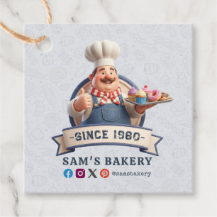 Bakkerij Winkel Banketbakker Taarten Snoepgoed Cak Bedankjes Labels