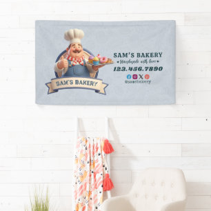 Bakkerij Winkel Banketbakker Taarten Snoepgoed Cak Spandoek