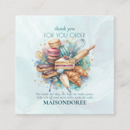 Bakkerij Winkel Patisserie Cake Bakker Dank U Voor Kortingskaartje