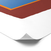 Bakkerij winkel voorgevel taart winkel  poster (Hoek)