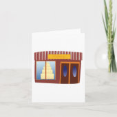 Bakkerij Winkel Voorkant Cake Store Kaart (Voorkant)