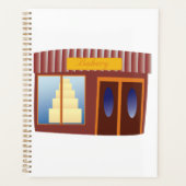 Bakkerij Winkel Voorkant Cake Store Planner (Voorkant)