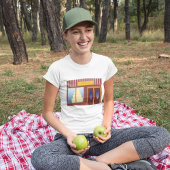 Bakkerij Winkel Voorkant Cake Store T-shirt