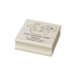 Bakkerij Zakelijk Brood Recept Rubberstempel