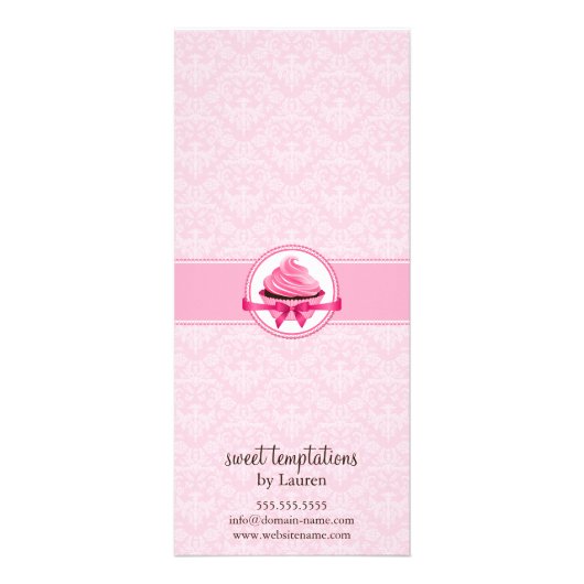 Bakkerij Zakelijke Promotie Prijslijst Reclamekaart (Achterkant)