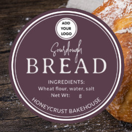 Bakkerij Zuurdesembrood Logo Sticker