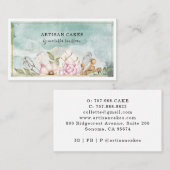 Bakkerijbanketbakken voor Waterverf Visitekaartje (Voorkant / Achterkant)