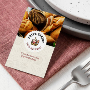 bakkerijbedrijf   Gebakken dagelijks brood bedrijf Visitekaartje